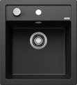 BLANCO DALAGO 45, SILGRANIT, anthracite, with drain remote control, w/o bowl layout, 450 mm min. cabinet size