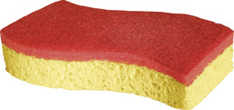 Spontex spons rood (2 stucken) Silgranit