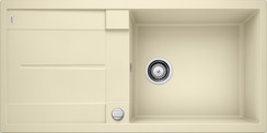 BLANCO METRA XL 6 S, SILGRANIT, champagne, with drain remote control, reversible, 600 mm min. cabinet size