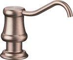 BLANCO VICUS Soap Dispenser, brass galvanic, brushed copper