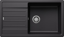 BLANCO LEGRA XL 6 S, SILGRANIT, schwarz, ohne Ablauffernbedienung, reversibel, 600 mm Untermaß