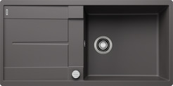 BLANCO METRA XL 6 S-F, SILGRANIT, rock grey, with drain remote control, reversible, 600 mm min. cabinet size