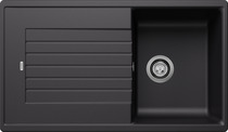 BLANCO ZIA 45 SL, SILGRANIT, schwarz, ohne Ablauffernbedienung, reversibel, 450 mm Untermaß