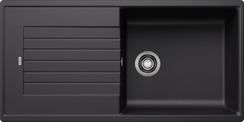 BLANCO ZIA XL 6 S, SILGRANIT, schwarz, ohne Ablauffernbedienung, reversibel, 600 mm Untermaß