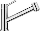 BLANCO KANO-S VARIO, brass galvanic, chrome, Low pressure