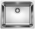 BLANCO SUPRA 500-IF R12, Stainless steel brushed finish, w/o drain remote control, w/o bowl layout, 600 mm min. cabinet size