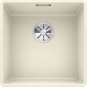 BLANCO SUBLINE 400-F, SILGRANIT, jasmine, w/o drain remote control, w/o bowl layout, 500 mm min. cabinet size