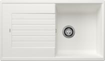 BLANCO ZIA 5 S, SILGRANIT, white, w/o drain remote control, reversible, 500 mm min. cabinet size