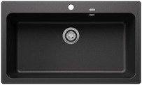 BLANCO NAYA XL 9, SILGRANIT, anthracite, w/o drain remote control, w/o bowl layout, 900 mm min. cabinet size