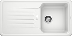 BLANCO FAVOS 45 S, SILGRANIT, white, w/o drain remote control, reversible, 450 mm min. cabinet size