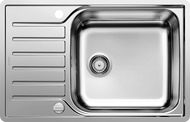 BLANCO LANTOS XL 6 S-IF Compact, Stainless steel brushed finish, with drain remote control, reversible, 600 mm min. cabinet size