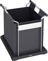 BLANCO Universal Bag XL 40, plastic, aluminium, greyish black, 450 mm min. cabinet size