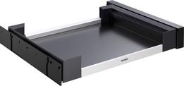 BLANCO Flat Drawer 60 H, plastic, aluminium, sheet steel, greyish black, 600 mm min. cabinet size