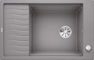 BLANCO ELON XL 6 S, SILGRANIT, alu metallic, with drain remote control, with accessories, reversible, 600 mm min. cabinet size