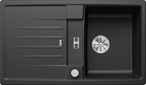BLANCO LEXA 45 S, SILGRANIT, anthracite, with drain remote control, reversible, 450 mm min. cabinet size