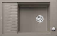 BLANCO ELON XL 6 S, SILGRANIT, tartufo, mit Ablauffernbedienung, mit Zubehör, reversibel, 600 mm Untermaß