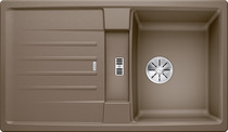 BLANCO LEXA 45 S, SILGRANIT, nutmeg, w/o drain remote control, reversible, 450 mm min. cabinet size
