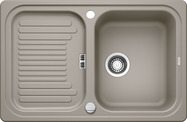 BLANCO CLASSIC 45 S-F, SILGRANIT until 10-2014, tartufo, with drain remote control, reversible, 450 mm min. cabinet size
