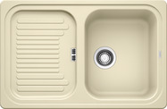 BLANCO CLASSIC 45 S, SILGRANIT, champagne, w/o drain remote control, reversible, 450 mm min. cabinet size