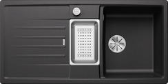 BLANCO LEXA 6 S, SILGRANIT, anthracite, with drain remote control, with accessories, reversible, 600 mm min. cabinet size