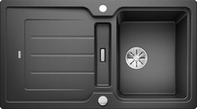 BLANCO CLASSIC NEO 5 S, SILGRANIT, anthracite, with drain remote control, with accessories, reversible, 500 mm min. cabinet size
