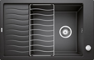BLANCO ELON XL 6 S-F, SILGRANIT, anthracite, with drain remote control, with accessories, reversible, 600 mm min. cabinet size