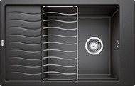 BLANCO ELON XL 6 S, SILGRANIT, anthracite, w/o drain remote control, with accessories, reversible, 600 mm min. cabinet size