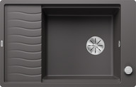 BLANCO ELON XL 6 S-F, SILGRANIT, felsgrau, mit Ablauffernbedienung, mit Zubehör, reversibel, 600 mm Untermaß