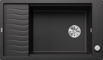 BLANCO ELON XL 8 S, SILGRANIT, anthrazit, mit Ablauffernbedienung, mit Zubehör, reversibel, 800 mm Untermaß