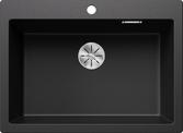 BLANCO PLEON 8, SILGRANIT, anthracite, w/o drain remote control, w/o bowl layout, 800 mm min. cabinet size