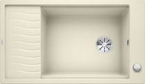 BLANCO ELON XL 8 S, SILGRANIT, jasmine, with drain remote control, with accessories, reversible, 800 mm min. cabinet size