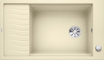 BLANCO ELON XL 8 S, SILGRANIT, champagne, with drain remote control, with accessories, reversible, 800 mm min. cabinet size