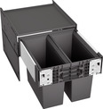 BLANCO SELECT II 45/2, plastic, aluminium, 450 mm min. cabinet size