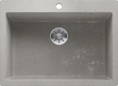 BLANCO PLEON 8, SILGRANIT, concrete-style, w/o drain remote control, w/o bowl layout, 800 mm min. cabinet size
