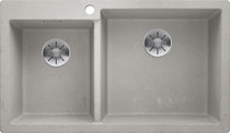 BLANCO PLEON 9, SILGRANIT, concrete-style, w/o drain remote control, Bowl right, 900 mm min. cabinet size