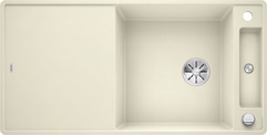 BLANCO AXIA III XL 6 S-F, SILGRANIT, jasmine, incl. cutting board glass, reversible, 600 mm min. cabinet size