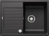 BLANCO ZIA 45 S Compact, SILGRANIT, anthrazit, mit Ablauffernbedienung, reversibel, 450 mm Untermaß