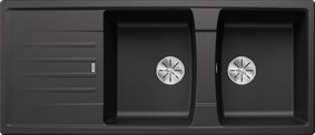 BLANCO LEXA 8 S, SILGRANIT, anthracite, w/o drain remote control, reversible, 800 mm min. cabinet size
