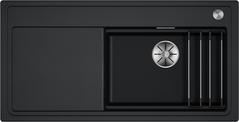 BLANCO ETAGON XL 6 S, SILGRANIT, anthracite, with drain remote control, with accessories, Bowl right, 600 mm min. cabinet size