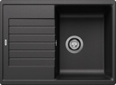 BLANCO ZIA 45 S Compact, SILGRANIT, anthrazit, ohne Ablauffernbedienung, reversibel, 450 mm Untermaß
