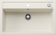 BLANCO DALAGO 8, SILGRANIT, softweiß, mit Ablauffernbedienung, keine Beckenlage, 800 mm Untermaß