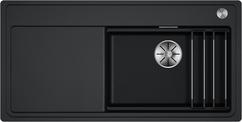 BLANCO ETAGON XL 6 S-F, SILGRANIT, anthracite, with drain remote control, with accessories, Bowl right, 600 mm min. cabinet size