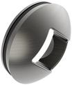 Kartuschenabdeckring satin platinum