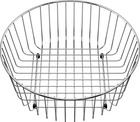 Crockery basket RONDO stainless steel  Ø= 362 mm, Stainless steel