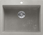 BLANCO PLEON 6, SILGRANIT, concrete-style, w/o drain remote control, w/o bowl layout, 600 mm min. cabinet size