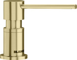 BLANCO LATO dispenser voor vaatwasmiddel, messing PVD, satin gold