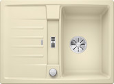 BLANCO LEXA 40 S, SILGRANIT, champagne, w/o drain remote control, reversible, 400 mm min. cabinet size