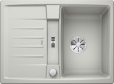 BLANCO LEXA 40 S, SILGRANIT, pearl grey, with drain remote control, reversible, 400 mm min. cabinet size