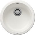 BLANCORONDO, SILGRANIT, white, w/o drain remote control, w/o bowl layout, 450 mm min. cabinet size
