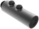 Spray head CATRIS-S Flexo HP satin dark steel complete